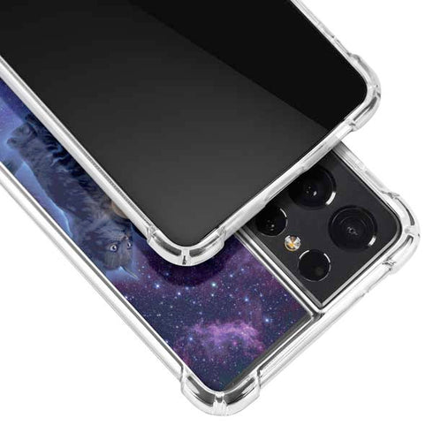 Vincent Hie Cosmic Kittens Galaxy S21 Ultra 5G Clear Case